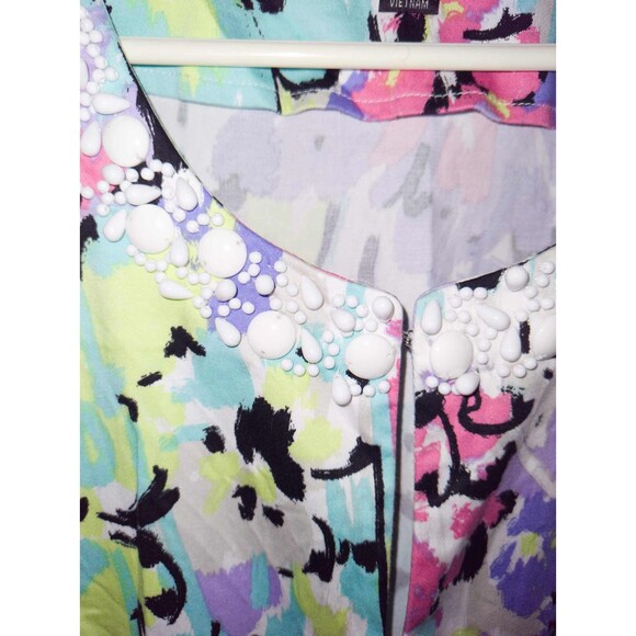 Josephine Women's Colorful Blazer with Hidden Hooks - Picture 3 of 5